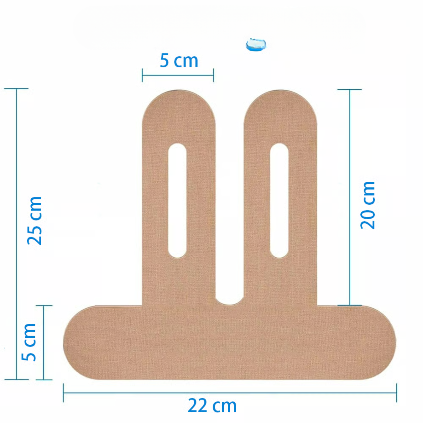 Pre-Cut Kinesiology Tape for Knee Support – Elastic Sports Tape for Stability, Mobility & Muscle Support