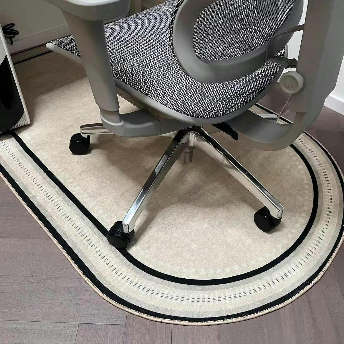 RECOVR Anti-Slip Office Chair Mat | Hard Floor Protector for Desk Chairs — 6 Sizes Available