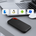 RECOVR External SSD 2TB – Ultra-Fast Portable Hard Drive for Windows, macOS & Android | High-Speed USB 3.1 Type-C Storage