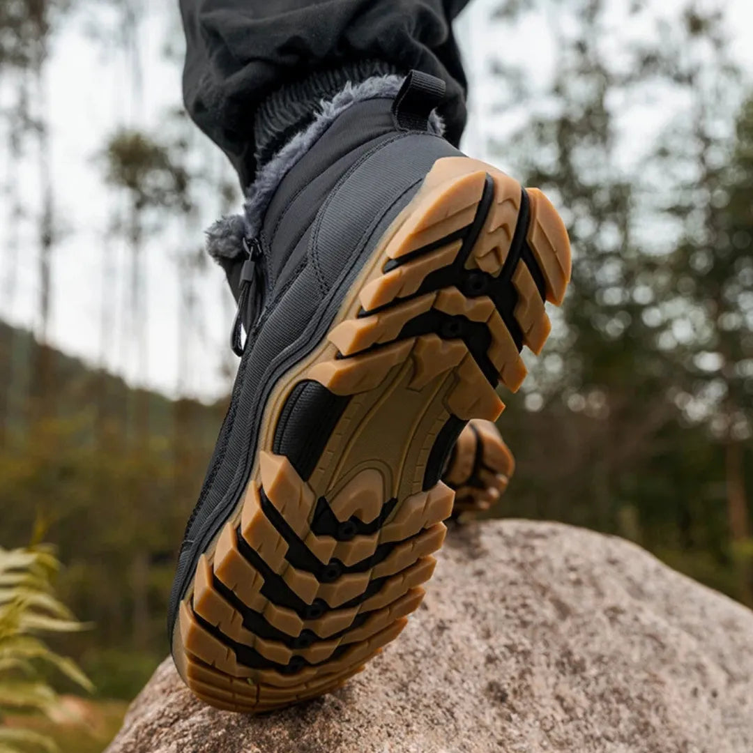 RECOVR Zavorn Winter Boots for Men – Warm Fleece Lined Snow Boots