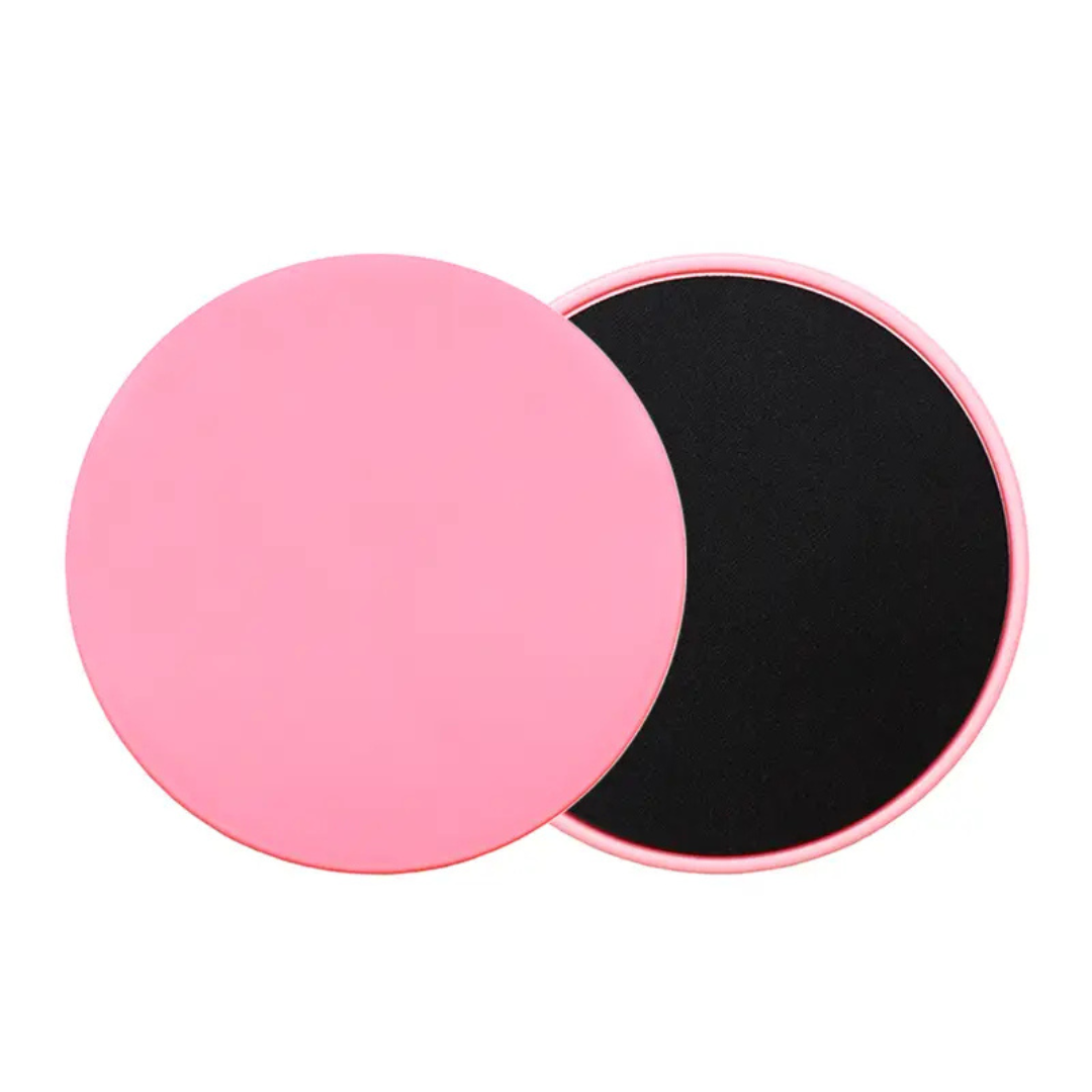 RECOVR Pilates Gliding Discs | Smooth-Slide Core & Full-Body Cardio Training Discs (2-Pack)