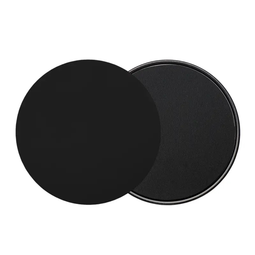 RECOVR Pilates Gliding Discs | Smooth-Slide Core & Full-Body Cardio Training Discs (2-Pack)