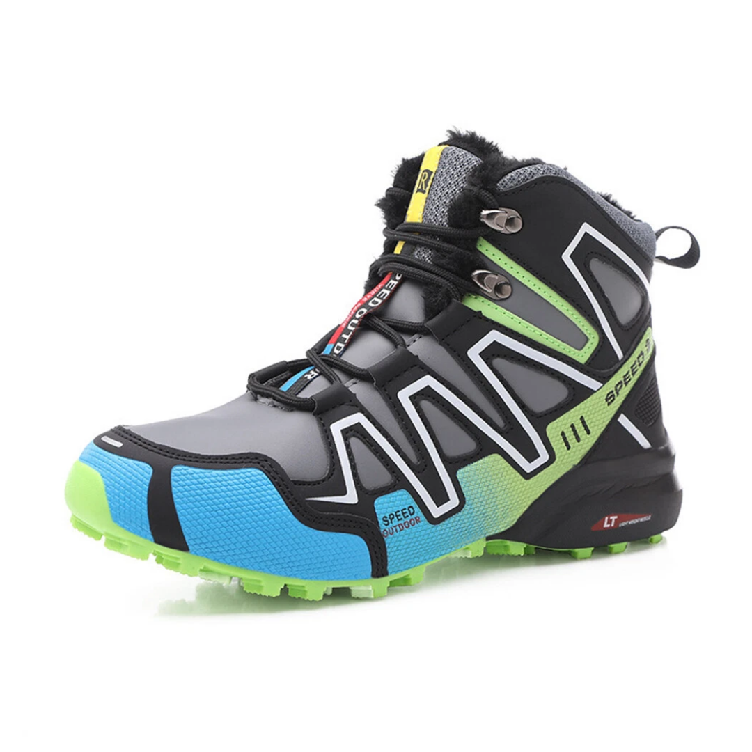 RECOVR Nordhike Men's Winter Hiking Shoes – Lined Outdoor Walking Shoes