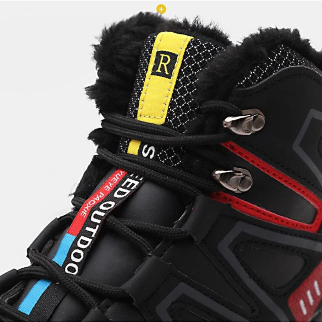 RECOVR Nordhike Men's Winter Hiking Shoes – Lined Outdoor Walking Shoes