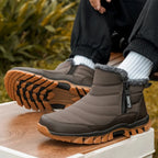 RECOVR Zavorn Winter Boots for Men – Warm Fleece Lined Snow Boots