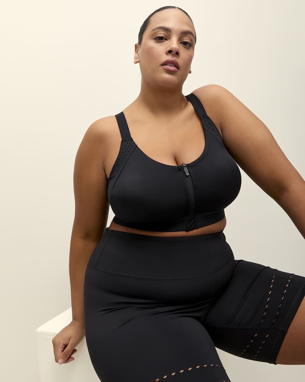 RECOVR Plus Size Sports Bra High Support – Maximum Comfort & Support for Large Bust Activewear