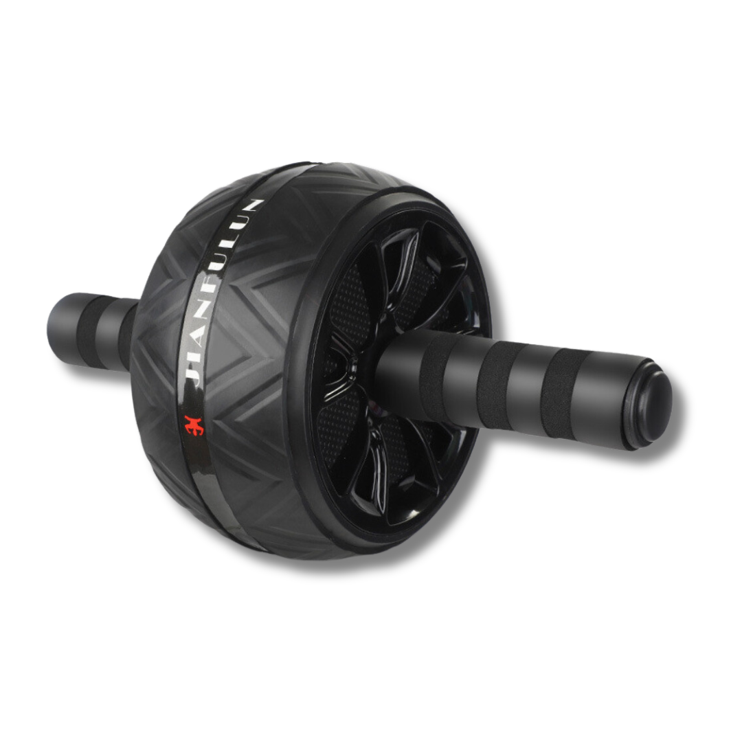 RECOVR Ab Roller Pro | Wide-Wheel Core Trainer with Extra Stability & Non-Slip Grip