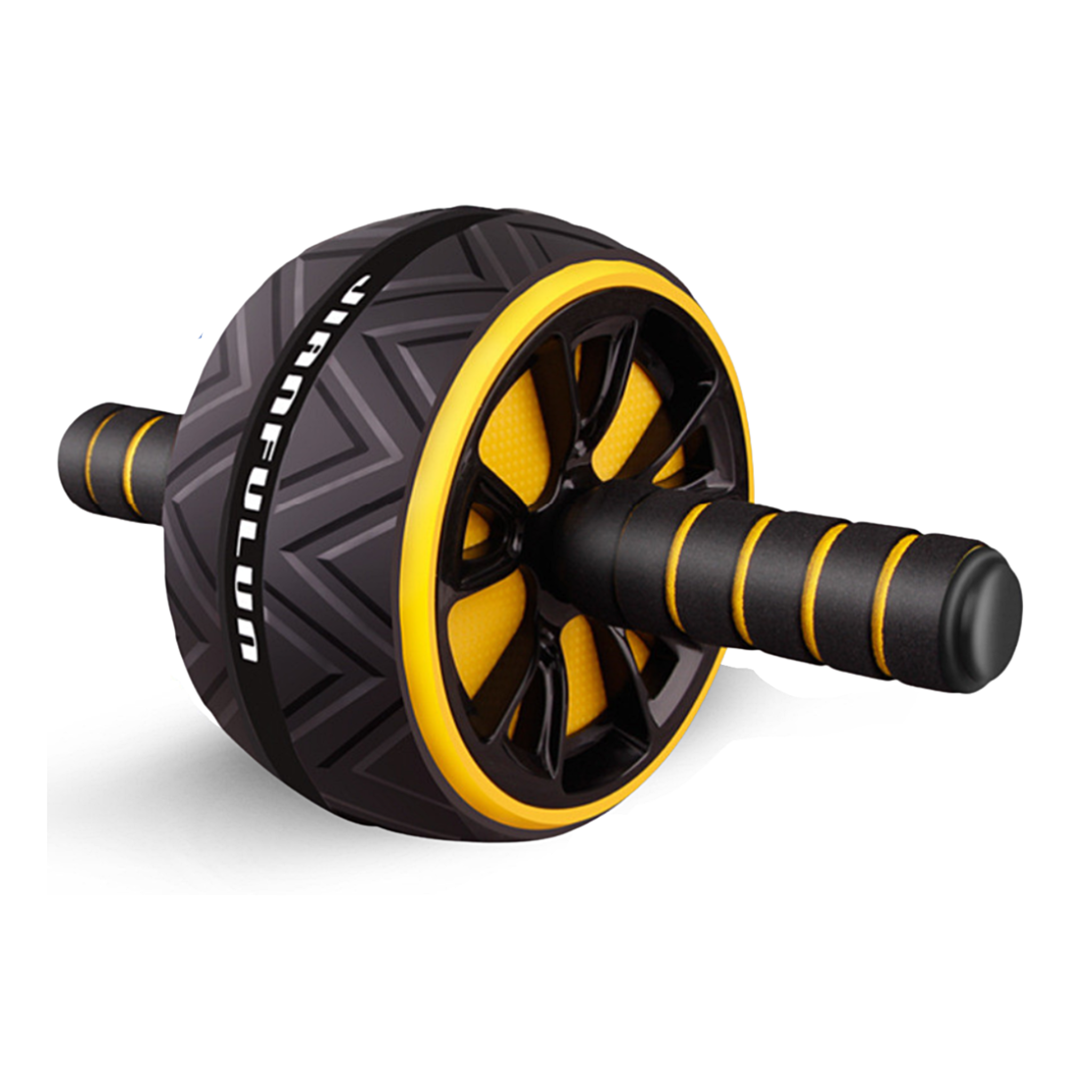 RECOVR Ab Roller Pro | Wide-Wheel Core Trainer with Extra Stability & Non-Slip Grip