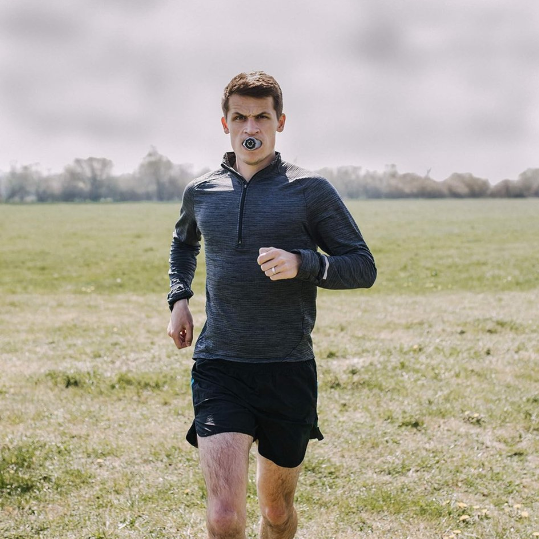 RECOVR Breathing Trainer | Adjustable Resistance Lung Trainer for Stamina & Breathwork