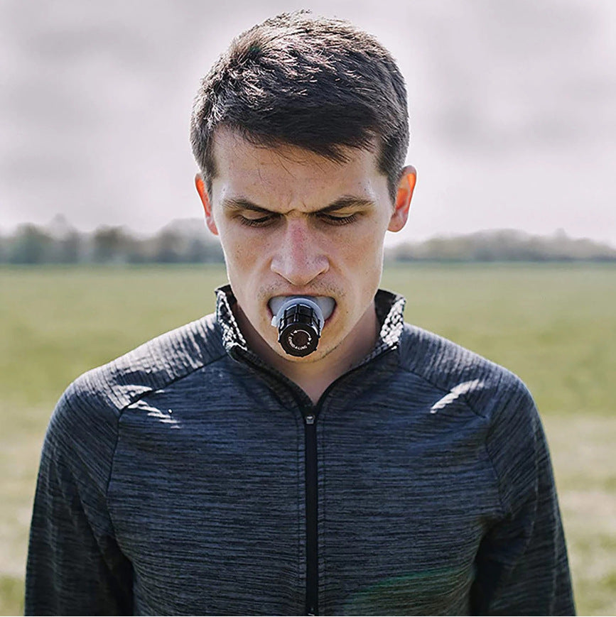 RECOVR Breathing Trainer | Adjustable Resistance Lung Trainer for Stamina & Breathwork