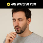 RECOVR Breathing Necklace | Anxiety & Stress Relief Exhale Pendant for Mindful Breathing