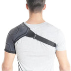 RECOVR Shoulder Compression Brace | Adjustable Support Wrap for Shoulder Stability & Active Use