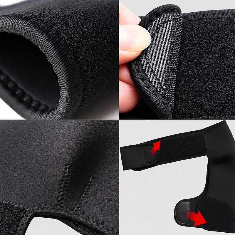 RECOVR Adjustable Shoulder Support | Left or Right Compression Brace for Shoulder Stability