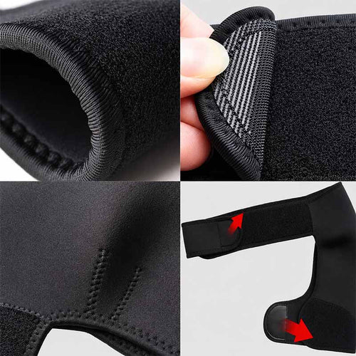 RECOVR Adjustable Shoulder Support | Left or Right Compression Brace for Shoulder Stability