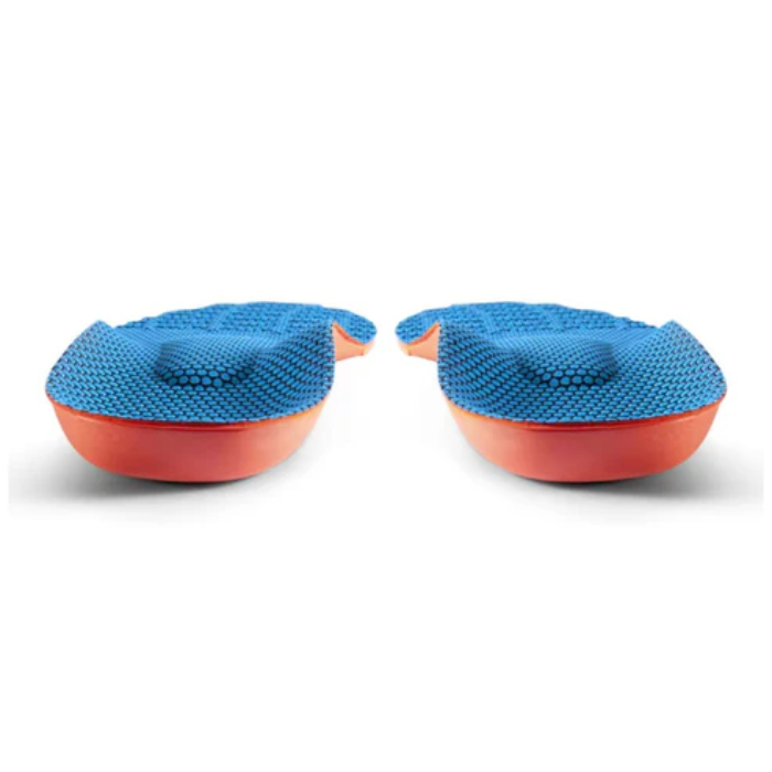 RECOVR Orthopedic Gel Insoles 4-Pack — Dual-Layer Shock Absorption for Running, Plantar Fasciitis, Heel & Arch Pain Relief