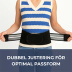 RECOVR Pelvic Support Belt | SI Joint & Hip Stability Brace for Lower Back & Pelvis