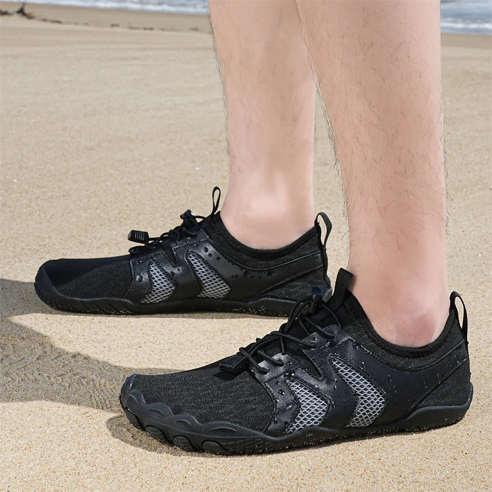 RECOVR Premium Aqua Shoes | Barefoot-Feel Quick-Dry Beach & Pool Water Shoes