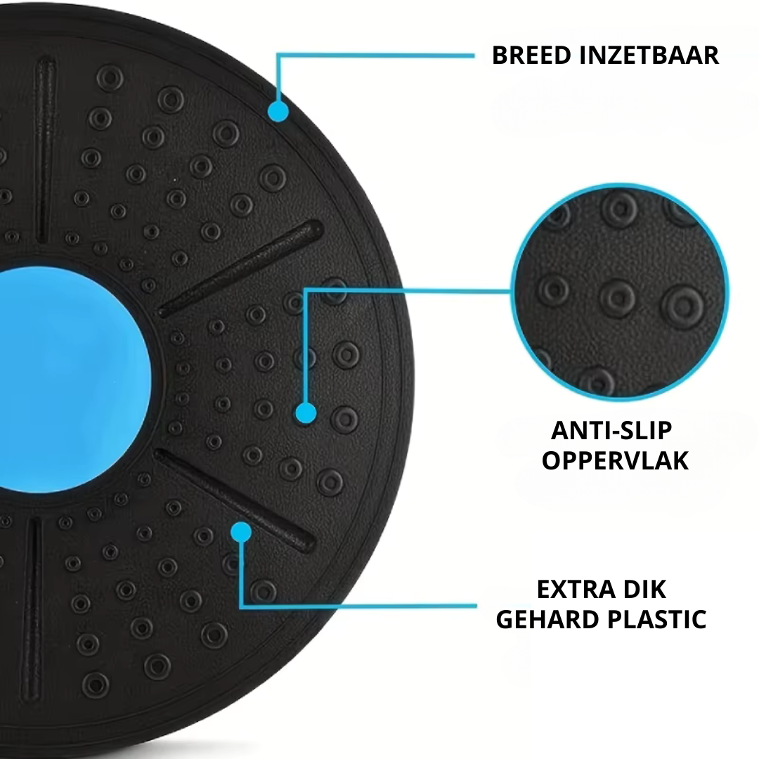 RECOVR Balance Board | Coordination & Balance Trainer for Core Stability & Active Fitness