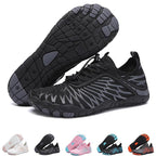 RECOVR Barefoot Stripe Shoes | Thin Flexible Sole Minimalist Shoes with Natural Foot Fit