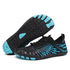 RECOVR Barefoot Stripe Shoes | Thin Flexible Sole Minimalist Shoes with Natural Foot Fit
