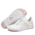 RECOVR Barefoot Stripe Shoes | Thin Flexible Sole Minimalist Shoes with Natural Foot Fit