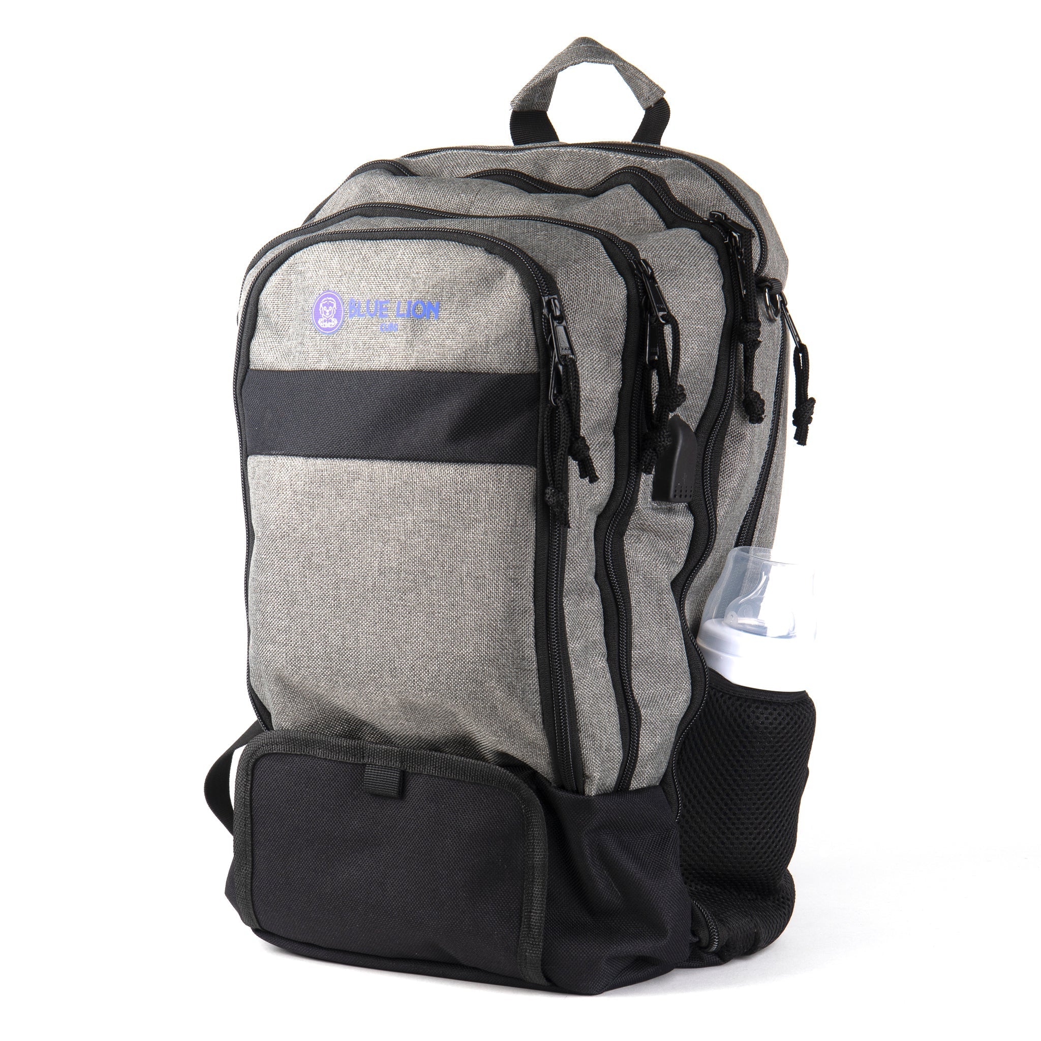 Diaper Bag Backpack with Insulated Pockets & Changing Pad – Waterproof Baby Travel Backpack for Moms & Dads