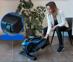 RECOVR Under Desk Bike Pedal Exerciser with Display – Mini Exercise Bike for Home Office Cardio, Leg Training & Rehab