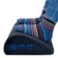 Ergonomic Memory Foam Foot Rest for Under Desk – Adjustable Foot Stool for Office, Back & Leg Pain Relief