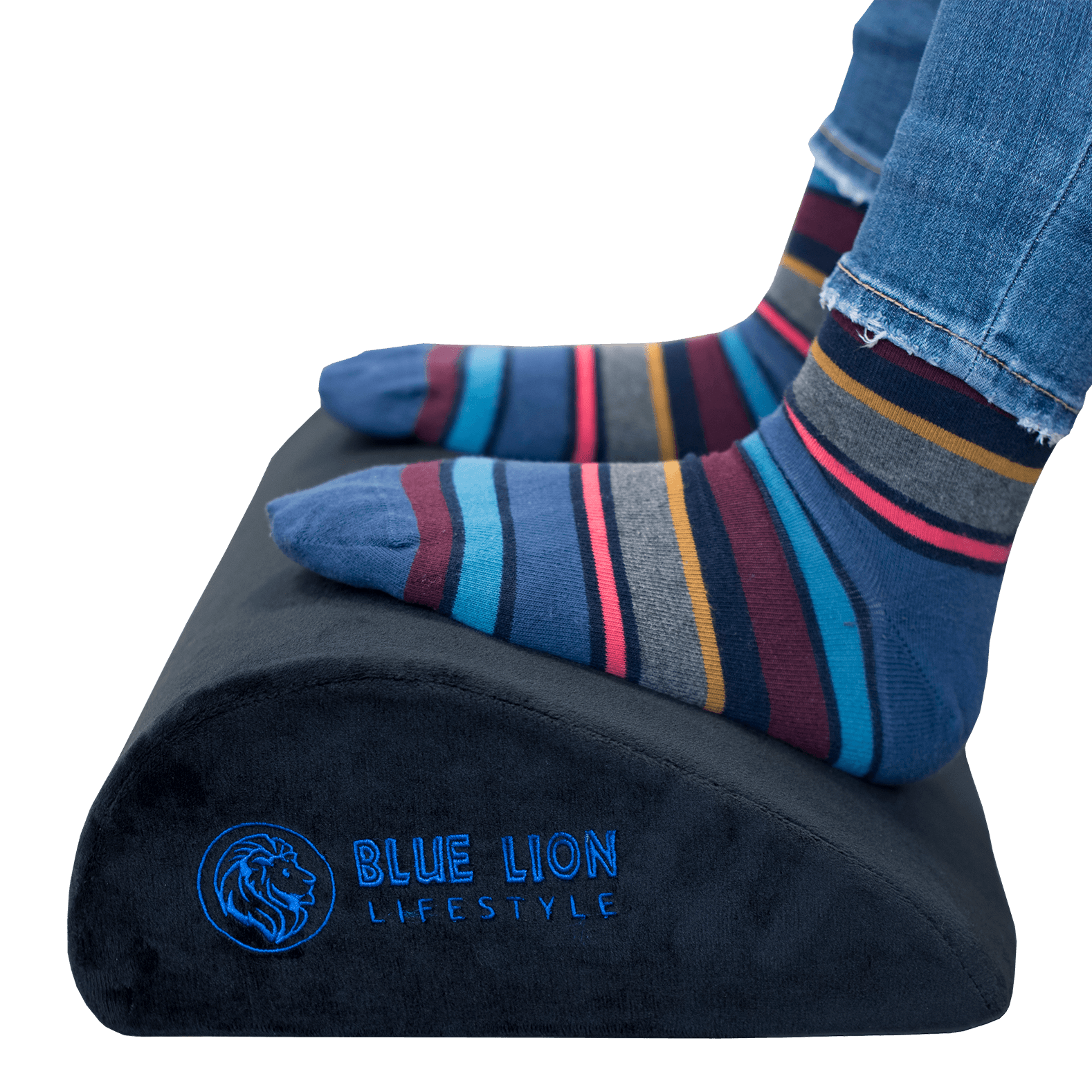 Ergonomic Memory Foam Foot Rest for Under Desk – Adjustable Foot Stool for Office, Back & Leg Pain Relief