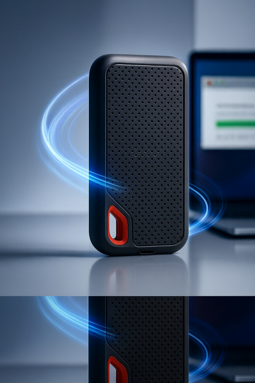 RECOVR External SSD 2TB – Ultra-Fast Portable Hard Drive for Windows, macOS & Android | High-Speed USB 3.1 Type-C Storage