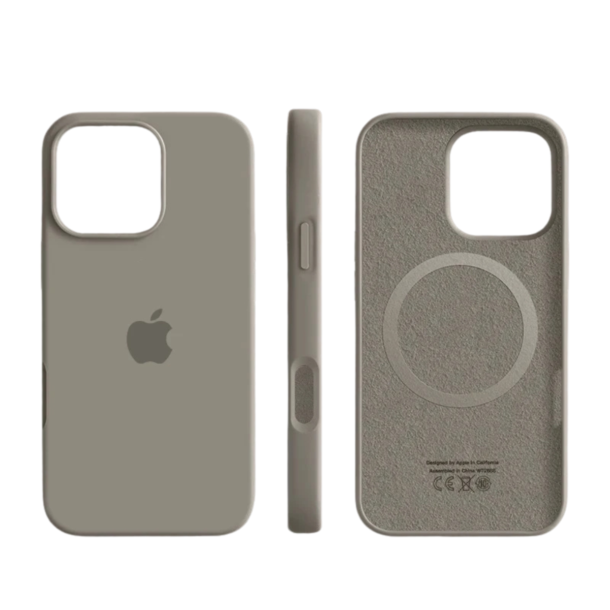 RECOVR MagSafe Silicone iPhone Case – Shockproof Protection with Soft Microfiber Lining | Premium Slim Cover