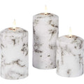RECOVR Flameless LED Candle Set | Realistic Flickering Remote-Control Candles for Home Décor (3-Pack)