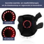 RECOVR Smart Knee Pain Relief Massager — Infrared Heat + EMS Therapy Device for Pain & Muscle Recovery