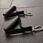 RECOVR Cable Machine Handles | Anti-Slip TPE Grip Attachment for Pulldowns & Rows (Pair)