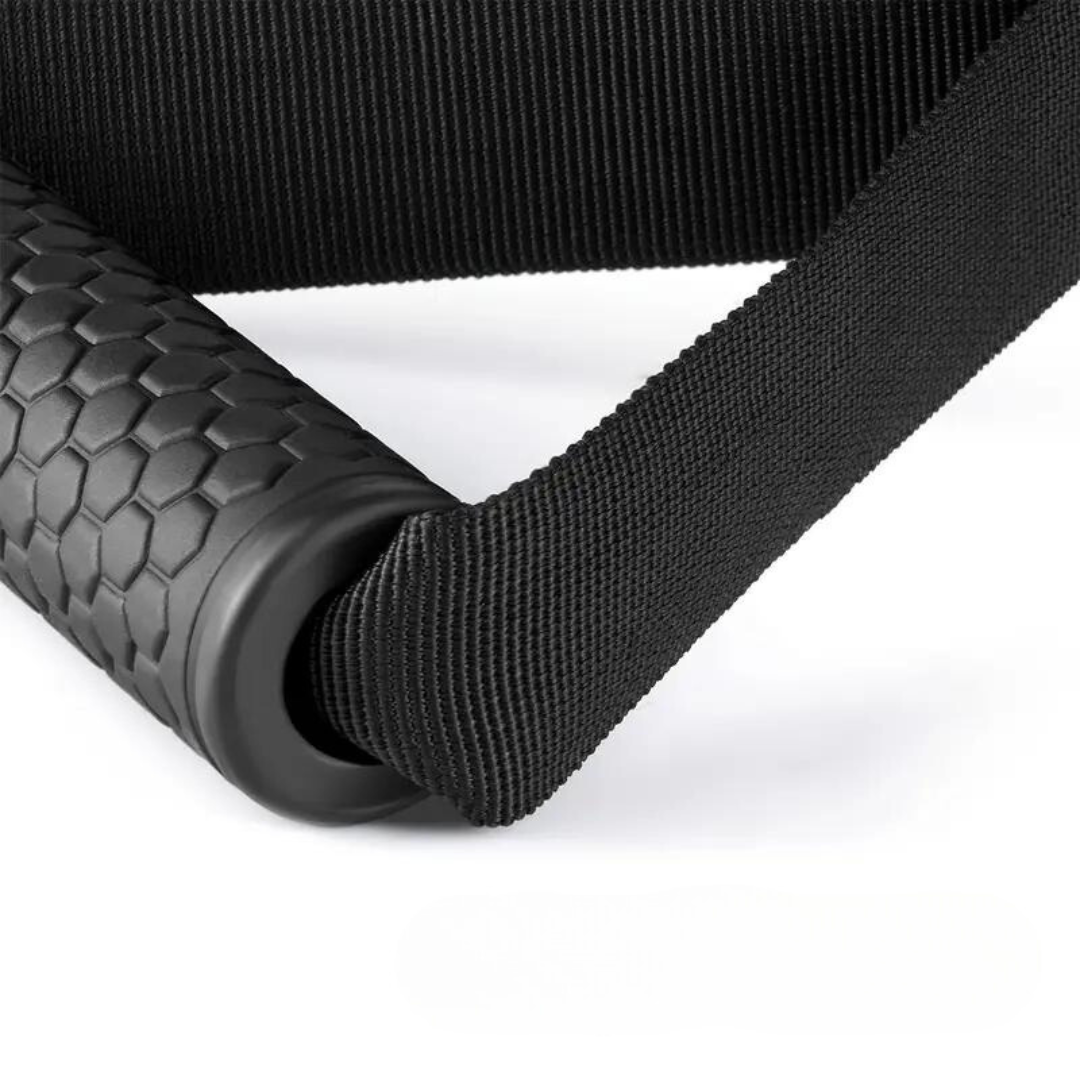 RECOVR Cable Machine Handles | Anti-Slip TPE Grip Attachment for Pulldowns & Rows (Pair)