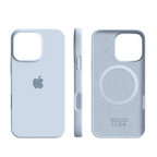 RECOVR MagSafe Silicone iPhone Case – Shockproof Protection with Soft Microfiber Lining | Premium Slim Cover