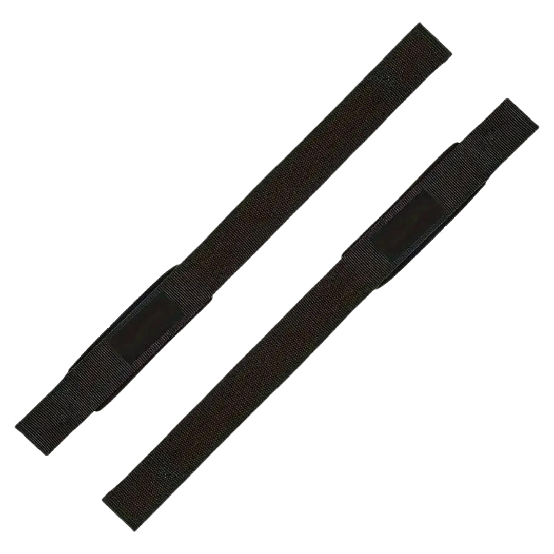 RECOVR Lifting Straps | Premium Polyester Wrist Wrap Straps for Deadlift & Heavy Rows (Pair)