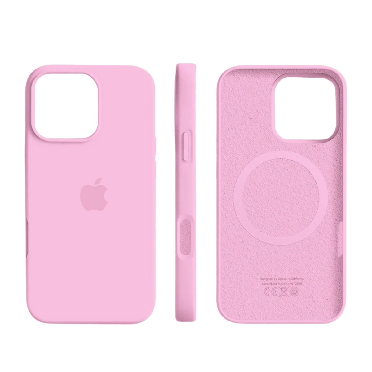 RECOVR MagSafe Silicone iPhone Case – Shockproof Protection with Soft Microfiber Lining | Premium Slim Cover