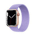 RECOVR Braided Stretch Apple Watch Band Purple | Flexibility & All-Day Comfort