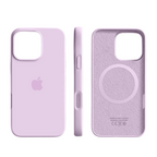 RECOVR MagSafe Silicone iPhone Case – Shockproof Protection with Soft Microfiber Lining | Premium Slim Cover