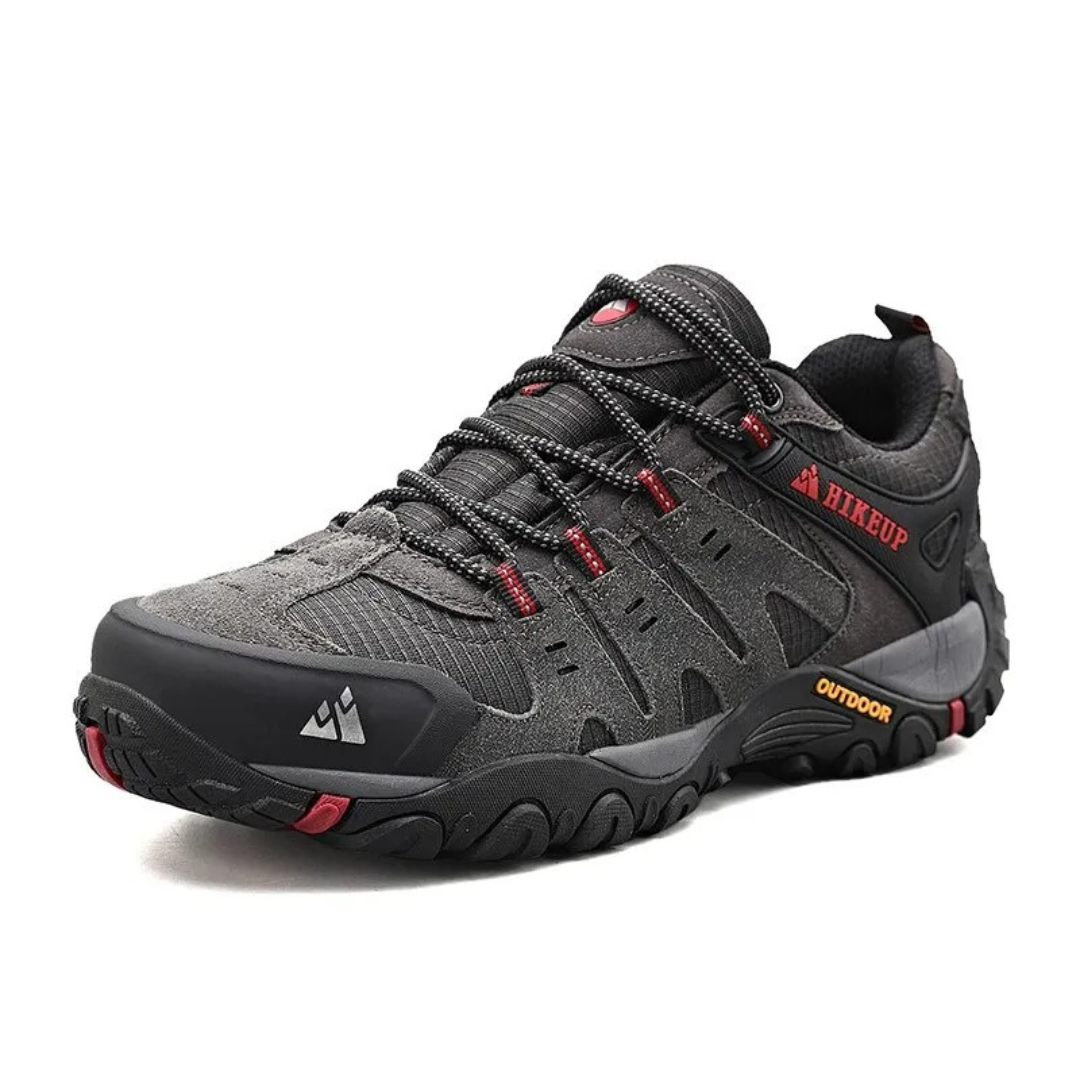 RECOVR Ledorin Men's Leather Hiking Shoes – Outdoor Walking Shoes