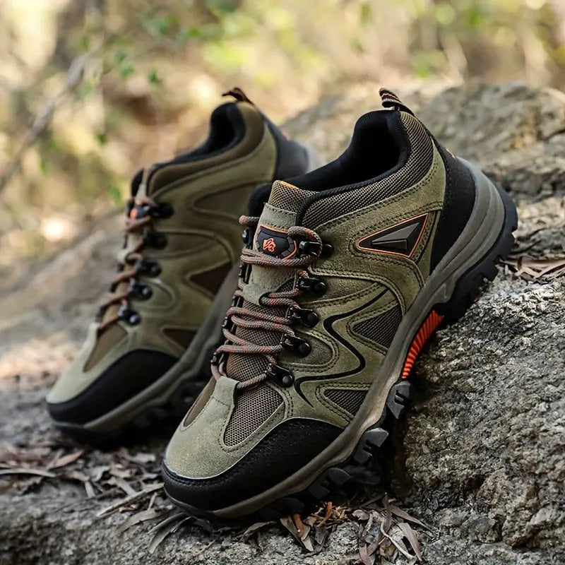 RECOVR Stravex Men's Walking Shoes – Water-Repellent Outdoor Shoes for Hiking & Daily Use