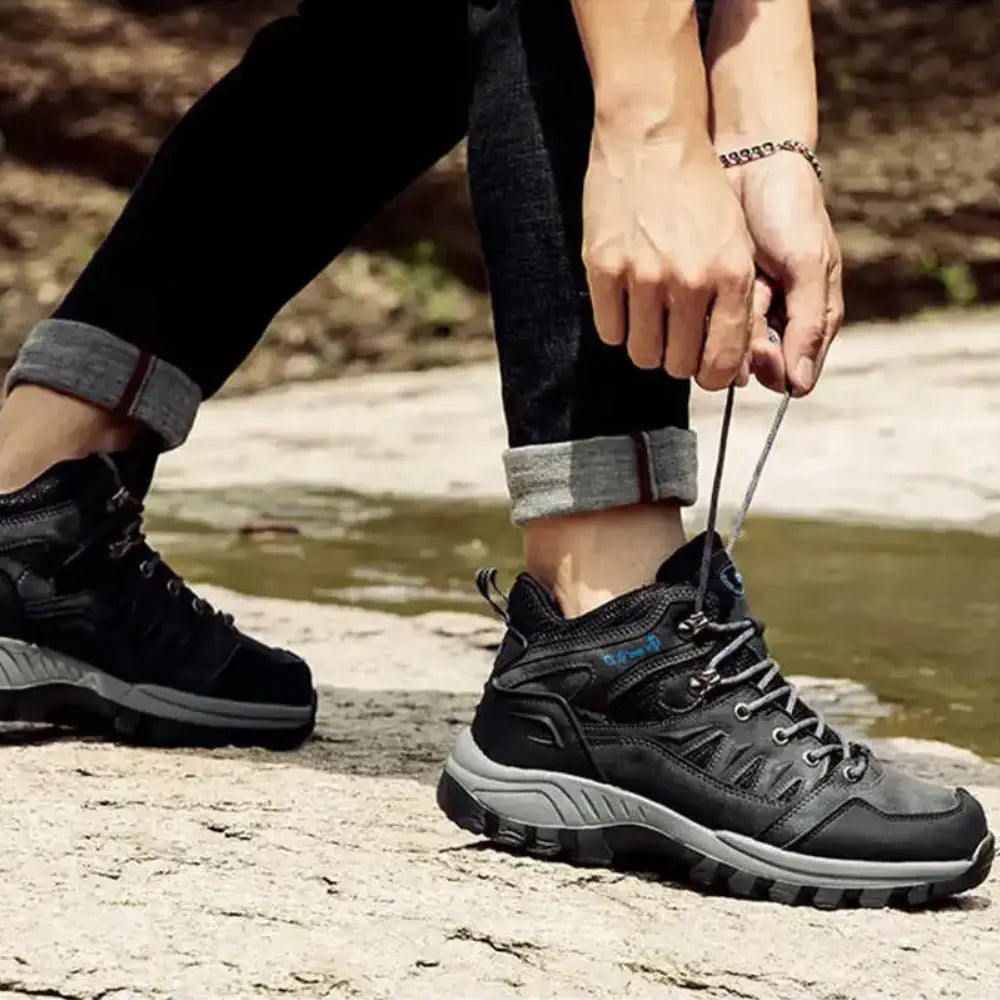 RECOVR Averon Walking Shoes – Water-Repellent Outdoor Hiking Shoes