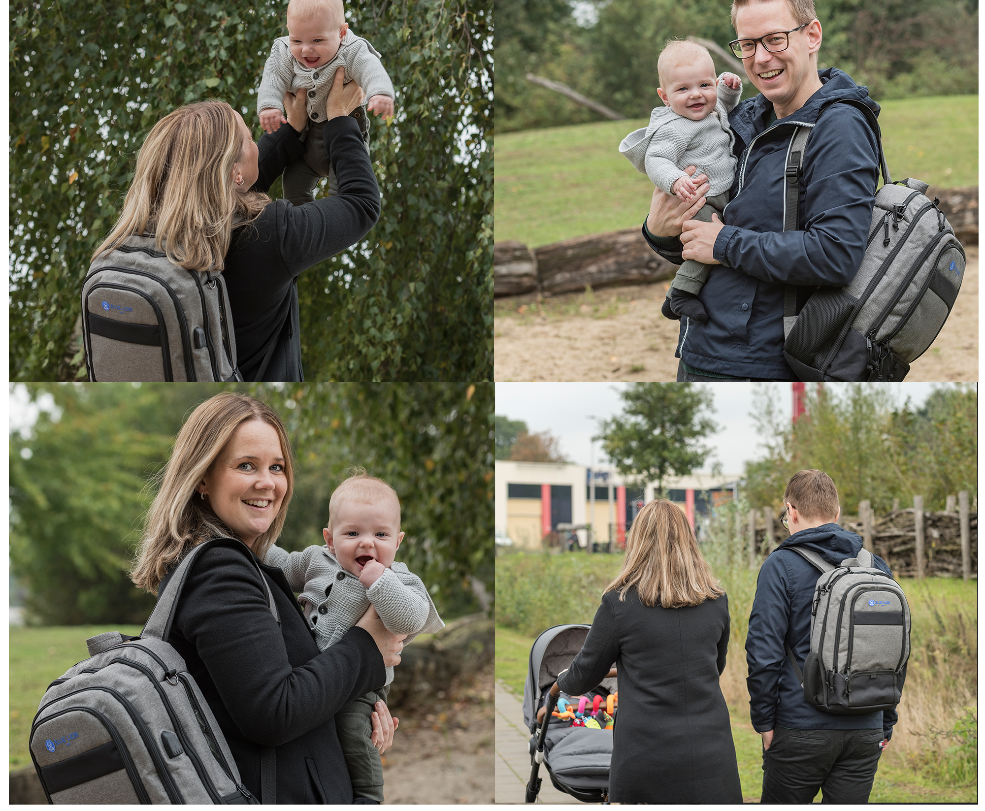 Diaper Bag Backpack with Insulated Pockets & Changing Pad – Waterproof Baby Travel Backpack for Moms & Dads