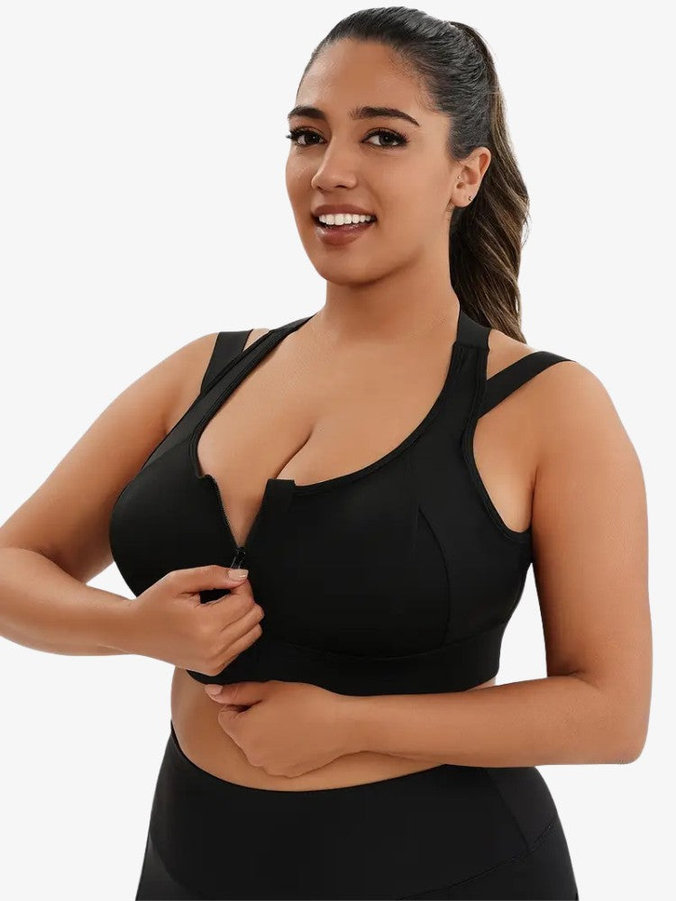 RECOVR Plus Size Sports Bra High Support – Maximum Comfort & Support for Large Bust Activewear