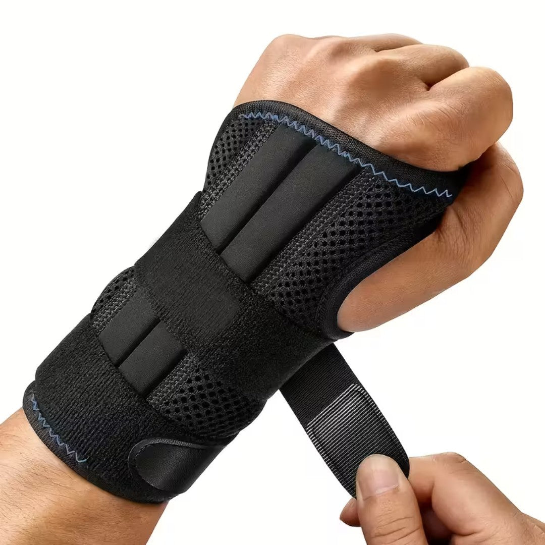 RECOVR Wrist Brace Pro | Adjustable Compression Support & Wrist Stabilizer for Active Use