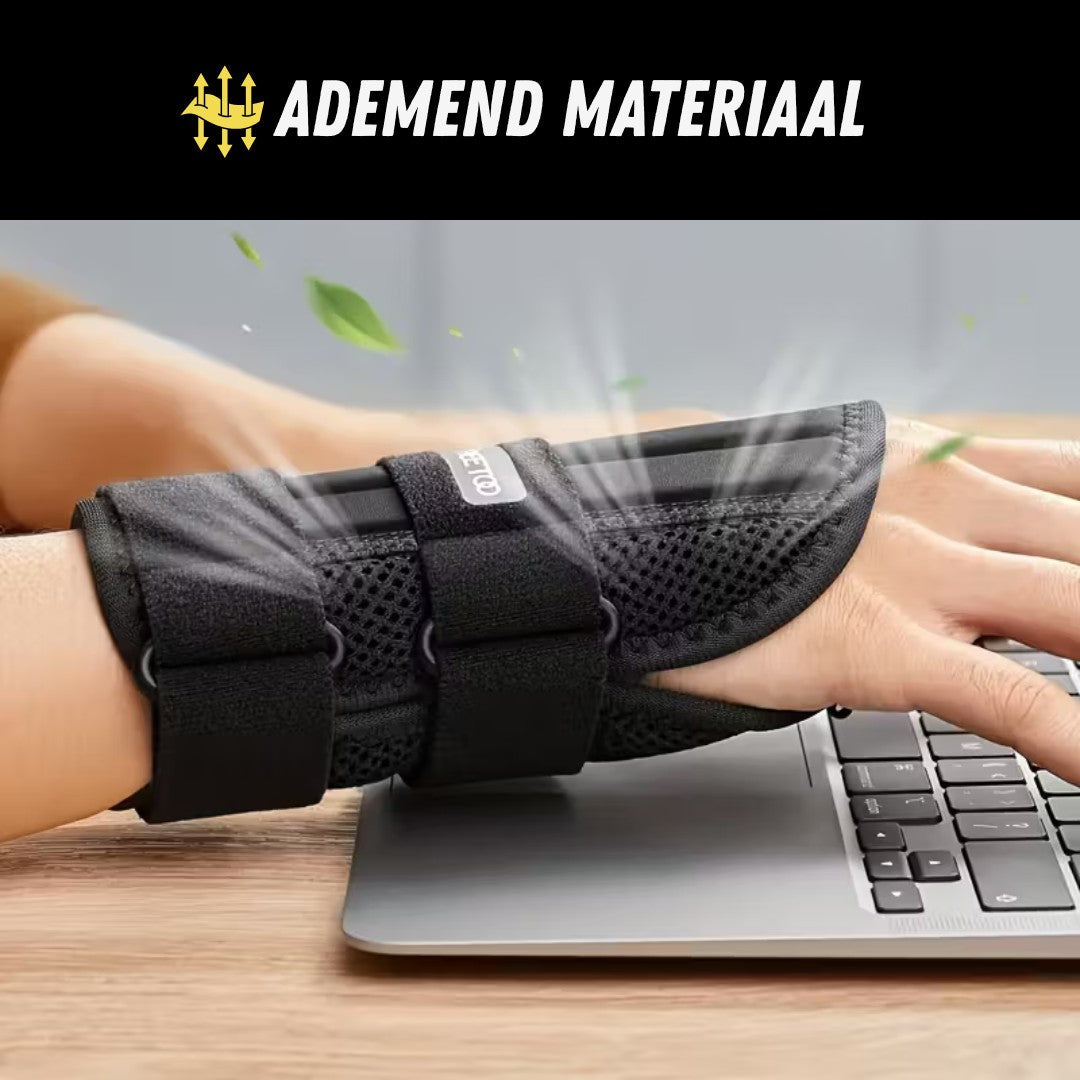 RECOVR Wrist Brace Pro | Adjustable Compression Support & Wrist Stabilizer for Active Use