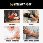 RECOVR Wrist Brace Pro | Adjustable Compression Support & Wrist Stabilizer for Active Use
