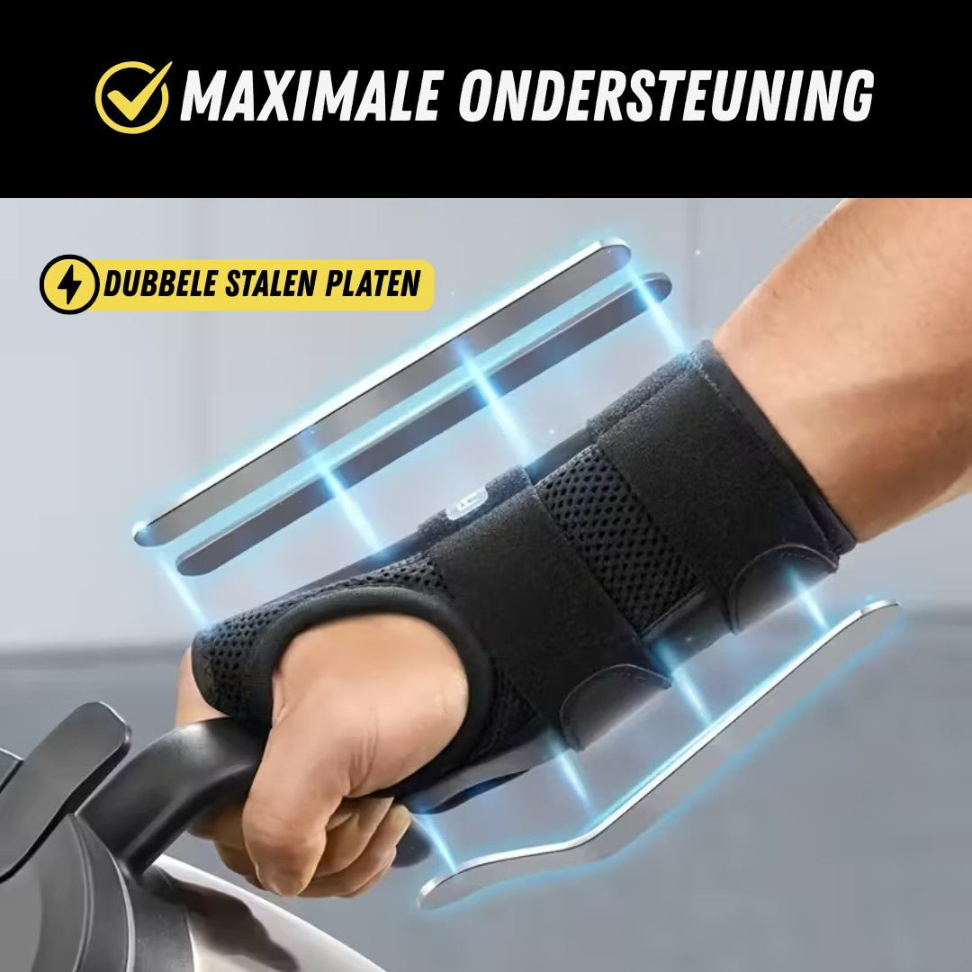RECOVR Wrist Brace Pro | Adjustable Compression Support & Wrist Stabilizer for Active Use