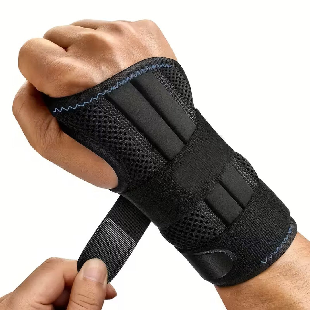 RECOVR Wrist Brace Pro | Adjustable Compression Support & Wrist Stabilizer for Active Use